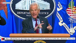 🚨 DOJ | Todd Blanche & Brooke Rollins EXPOSE Corrupt Meatpackers Rigging US Beef Prices [LIVE]