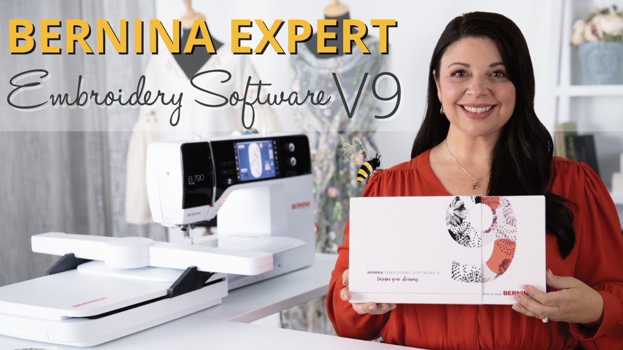 I'm the BERNINA Embroidery Software V9 EXPERT! YouTube