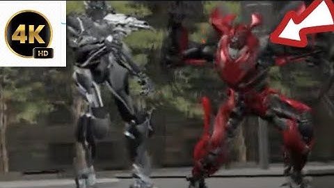 Transformers Dark of the moon DINO/MIRAGE DEATH SCENE! Animatic 4K