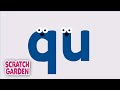 The QU Sound Phonics Video Scratch Garden