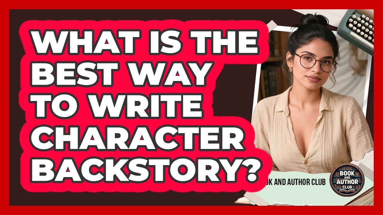 What Is The Best Way To Write Character Backstory? - Book and Author Club