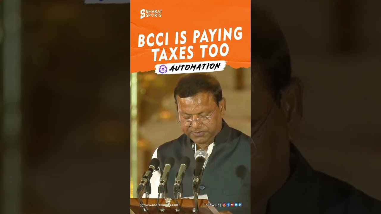 BCCI is also paying tax | Sports News English | Bharat Sports