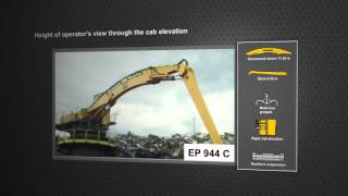 Liebherr - Stationary electric material handler EP 944 C
