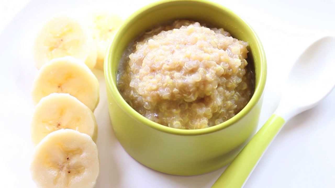 Banana Quinoa Pudding - baby food recipe +9M | BuonaPappa