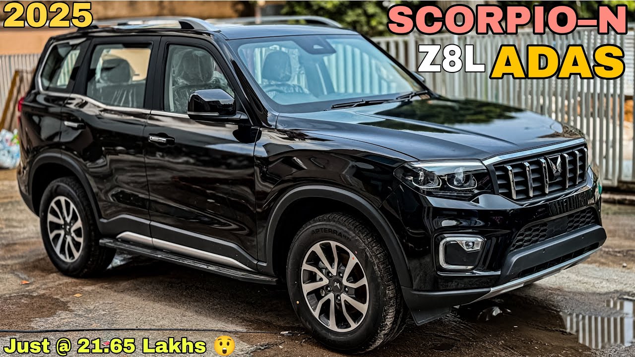 New Mahindra Scorpio N Z8L ADAS 2025 | JUST @ 21.65 LAKHS | Full Review 🔥 