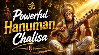 Hanuman Chalisa with Lyrics 🙏 | 2 Hour Powerful Hanuman Mantra for Peace & Protection
