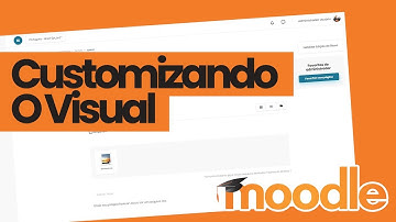 13 - Customizando o Visual da Plataforma Moodle #moodle #plataformamoodle
