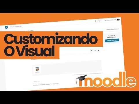 13 - Customizando o Visual da Plataforma Moodle #moodle #plataformamoodle