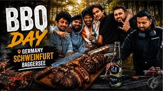 අවුරුද්දේ යාලුවොත් එක්ක BBQ 🥰 Germany | Schweinfurt | Sinhala Vlog #germany #sinhalavlogs #europe