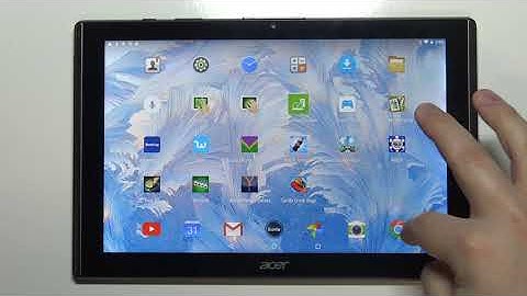 How to Set Up Keyboard Language on ACER B3-A40 Iconia One 10 -  Change Keyboard Language