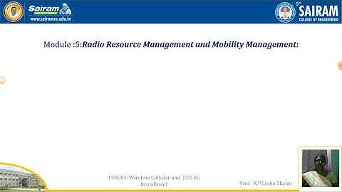 Lecturevideo_15EC81_Module5_Intercell Interference Co ordination_K P LinijaShylin