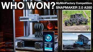 THE GRAND FINALE! RC Trail Truck 3D Print contest by MyMiniFactory and SnapMaker