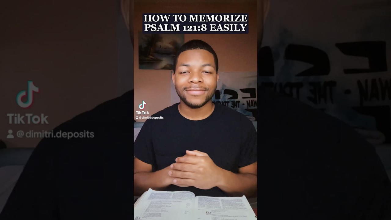 КАК ЛЕГКО ЗАПОМНИТЬ ПСАЛОМ 121:8 