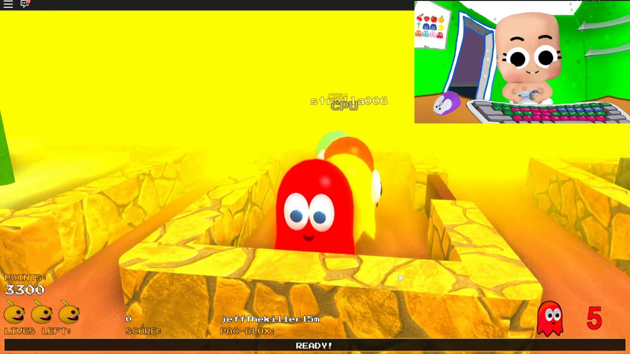 VIREI O PAC MAN E FANTASMA NO NO ROBLOX! - YouTube