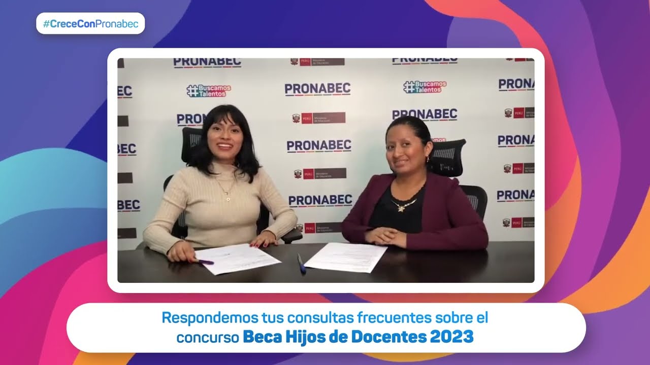Respondemos tus consultas frecuentes sobre el concurso Beca Hijos de Docentes