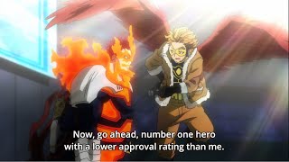 Hawks annoying Endeavor for 2 minutes straight (SUB)