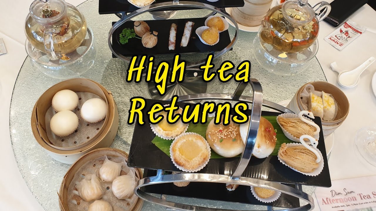DIM SUM AFTERNOON TEA in Singapore Jumbo Seafood SG at Ion Orchard