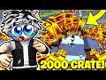 OTWORZYŁEM 2000 GOLDEN GLADIATOR CRATE, ABY ZDOBYĆ ULTIMATE JEDNOSTKE W TOILET TOWER DEFENSE! Roblox