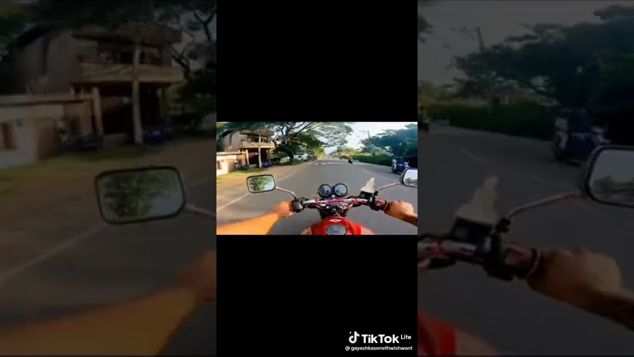 Honda 250 tik tok video in sri lanka 😍 short bike 