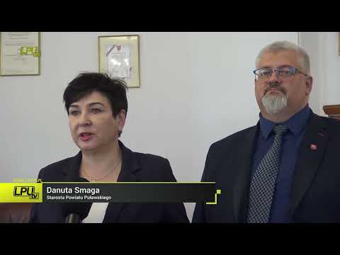 Danuta Smaga, Ireneusz Rzepkowski - Powiat Puławski zbiera dary dla uchodźców