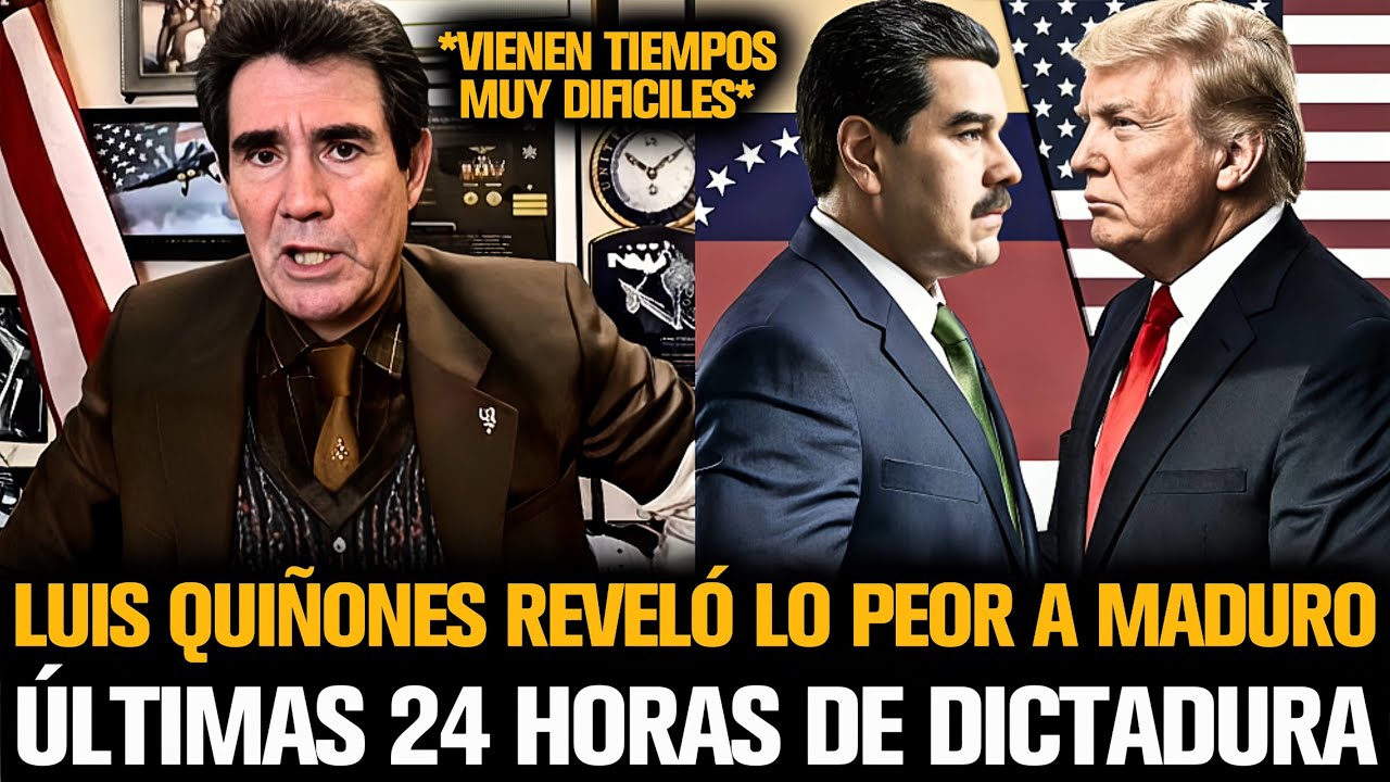 Luis Quiñones đã tiết lộ cho Maduro những điều tồi tệ nhất về những giờ phút cuối cùng của chế độ độc tài.