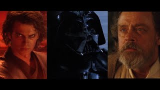 Fall/Death of Anakin and Luke Skywalker | Star Wars
