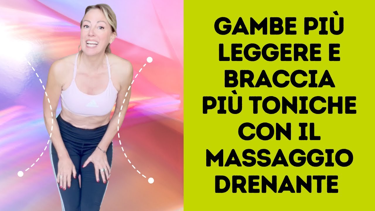 Ritenzione idrica? Buccia d’arancia? Fai questo massaggio insieme a me! #over50