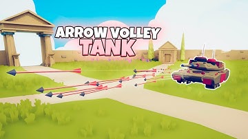 ARROW VOLLEY TANK vs EVERY FACTION | TABS Unit Creator Gameplay