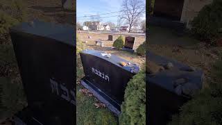 Jewish Cemetery - Leaving a Pebble - Fort Edward NY #cemetery
