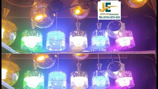 Installed Round Glass pendant Ceiling Light 3in1 Colour Change {Multi colour}. #shorts #light