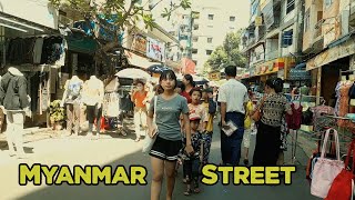 Experience the Vibrant Culture and Cuisine of Hledan Market in Yangon, Myanmar screenshot 1
