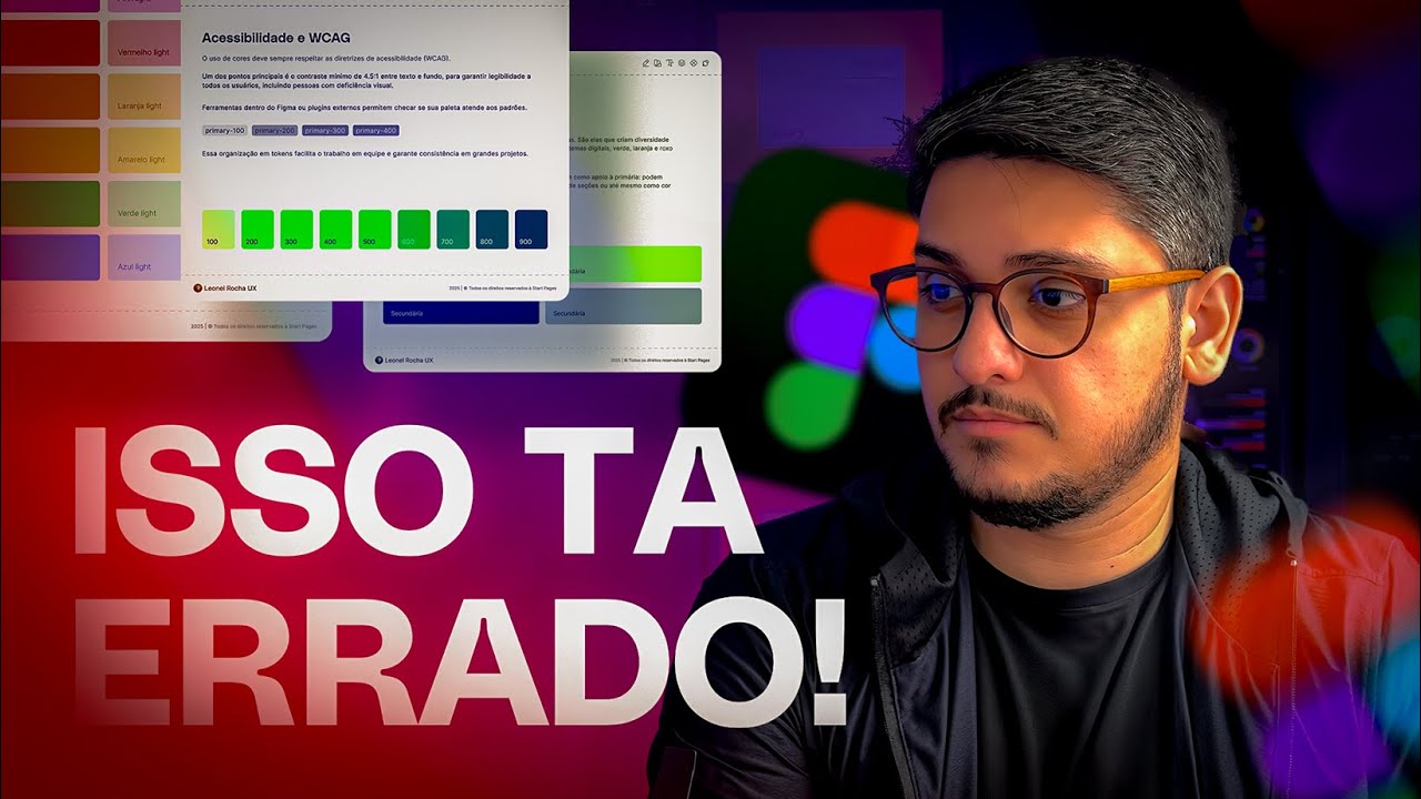 Cores no Figma: primária, secundária e neutra na prática!