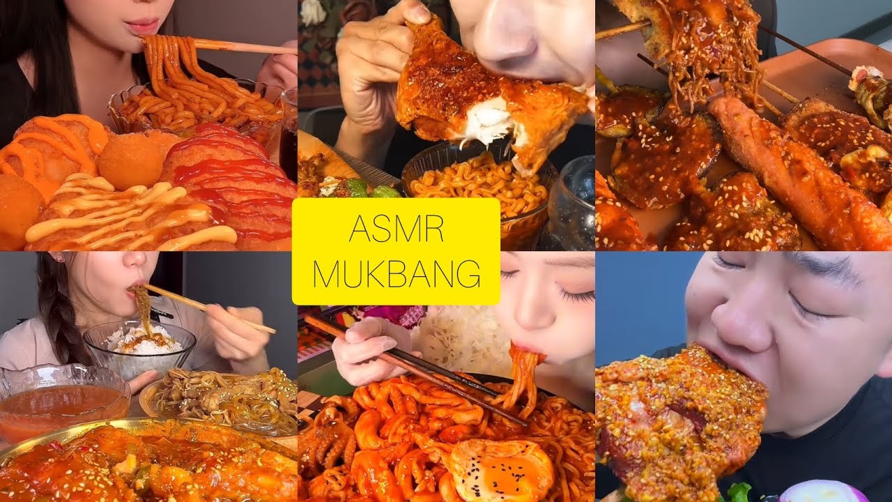 ASMR Spicy & Delicious Food Compilation 🌶️🍽️ | Intense Flavors & Satisfying Sounds | No Talking