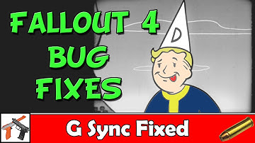 Fallout 4 PC: How To Fix G Sync, Crashing to Desktop, and Flickering in FO4