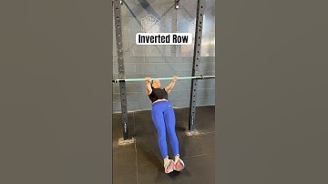 Inverted Row #howtoexercise #invertedrow #upperbodyexercise
