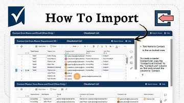 How to import into Smartsheet (Simple Data Upload)