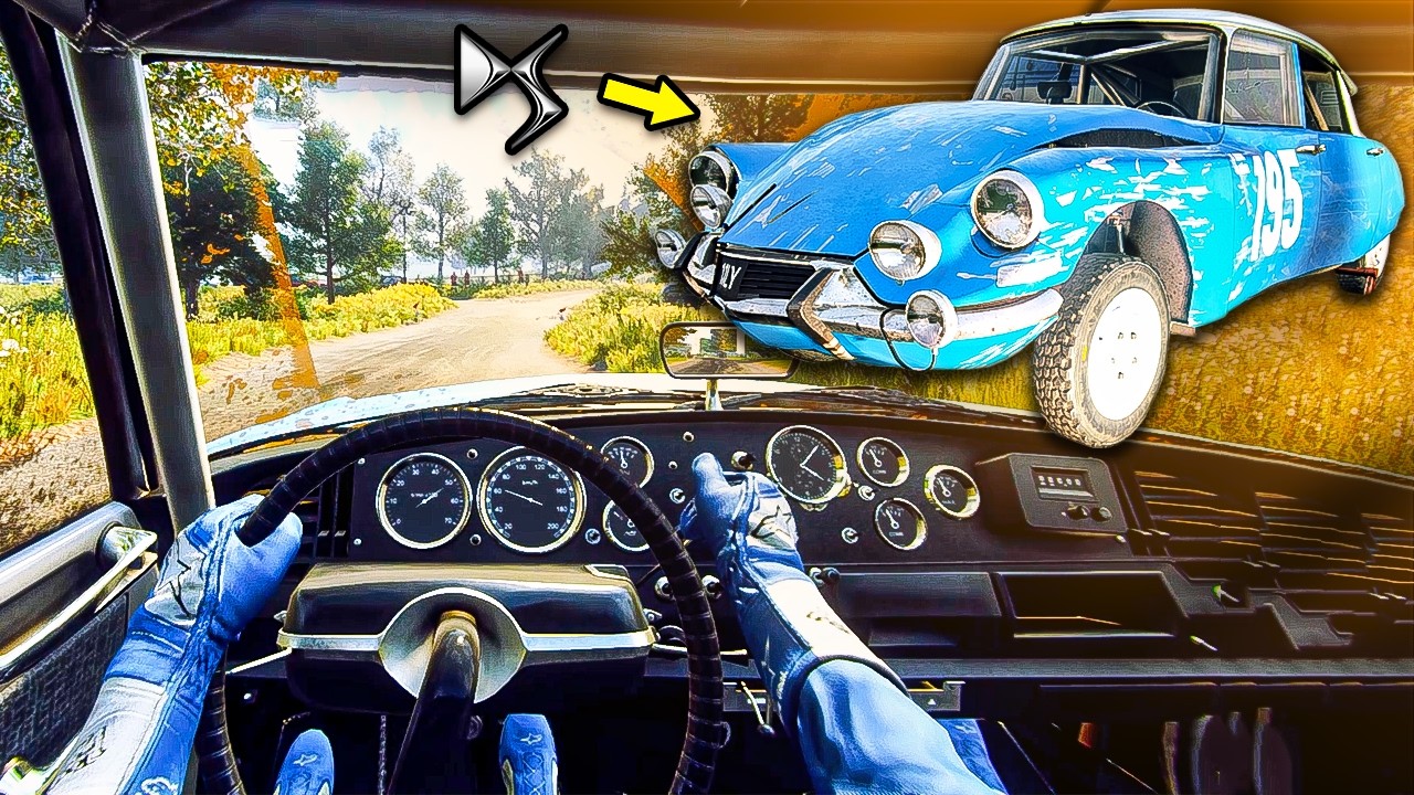 Dirt Rally 2.0 - First Person - 1960 Citroen DS 21 | High Graphics 60FPS PC
