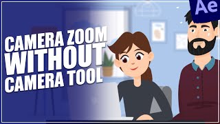 Zoom Animation without Camera Tool | After Effects Tutorial screenshot 1