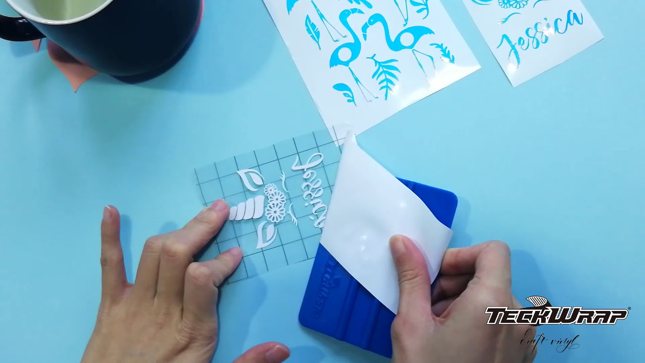 How To Use Transfer Tape With Vinyl?– TeckwrapCraft