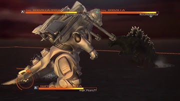 GODZILLA PS4: Super MechaGodzilla vs Godzilla 2014 and Heisei Godzilla