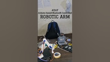 4DoF Robotic Arm in Action🔧⚙