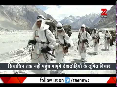 Watch Indian Army At -50 Degree Temperature In Siachen | देखिये सियाचिन में सेना की देशभक्ति