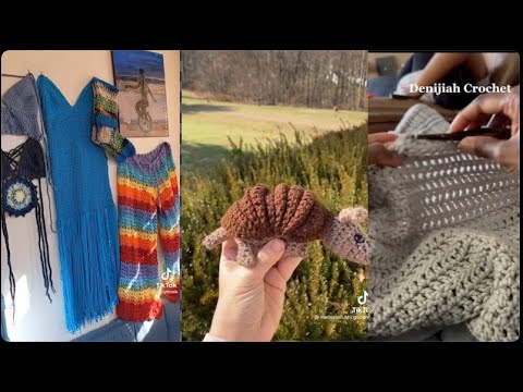 Crocheted TikTok compilation/ Giveaway