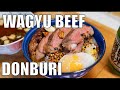 Wagyu Beef Donburi (Japanese rice bowl)