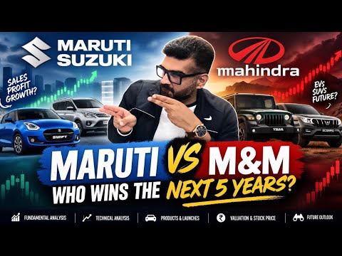 MARUTI vs M&M — THE AUTO WAR IS GETTING INTERESTING! #autosector #marutisuzuki #mahindraandmahindra