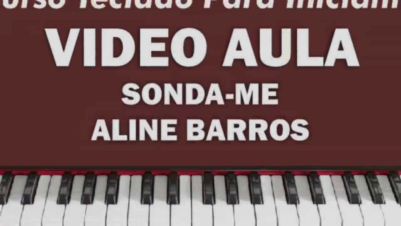 Sonda me, usa me Aline Barros Video Aula YouTube