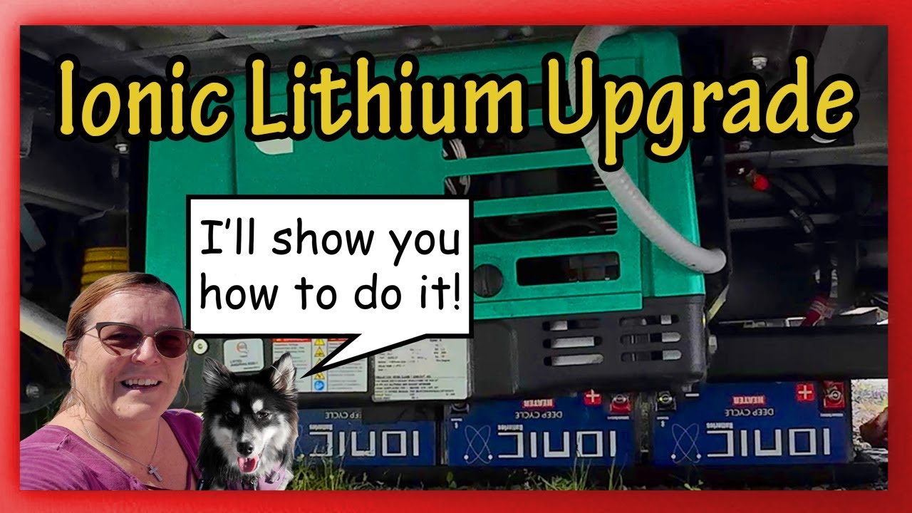 Can You Really Upgrade RV Batteries This Easy? Ionic Lithium Battery ...