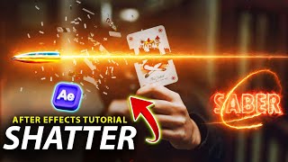 After Effects Tutorial Shatter broken Easy Tutorial for beginners Adobe After Effects