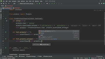 9 - Teste unitário em uma classe python