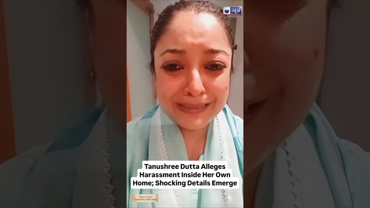 Tanushree Dutta Cries Inconsolably In Shocking Video, Says 'I'm Being Harassed At Home' 